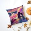 YYour Name Cushion Cover Washable Linen Pillowcase Soft  for Daily Sofa Bed Home Room Decor