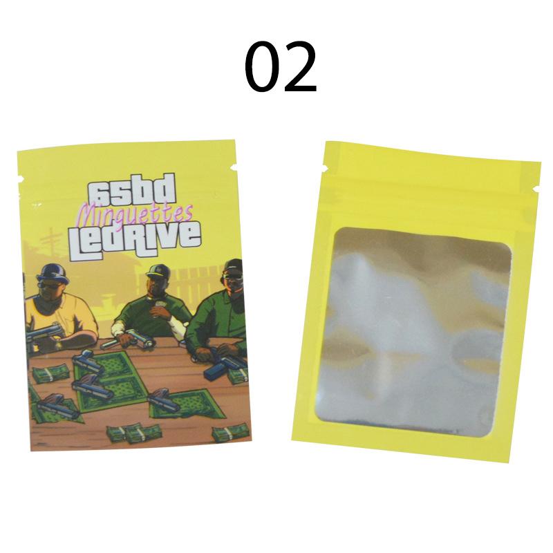 10 шт. самозапечатывающиеся пакеты, закрывающиеся маленькие конфеты, брелки, капсулы, упаковочные пакеты на молнии