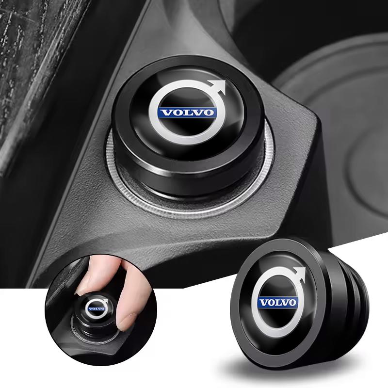 Car Cigarette Lighter Cover DustProof Decoration Cap For Volvo XC90 XC60 V50 S60 V70 V60 V40 S90 olestar AWD XC40 S80 T6 V90