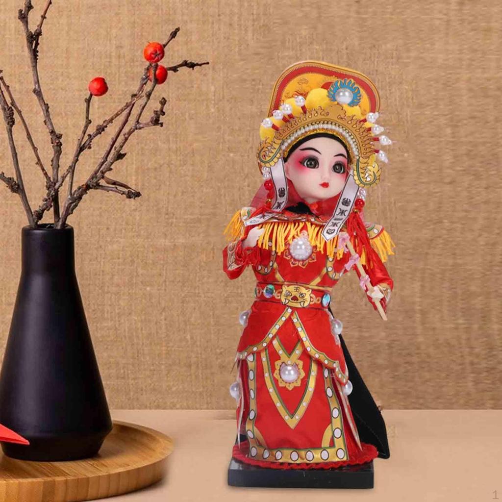 22 см Пекинская оперная кукла скульптура для украшения стола