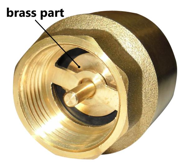 Brass Check Valve 6/4""