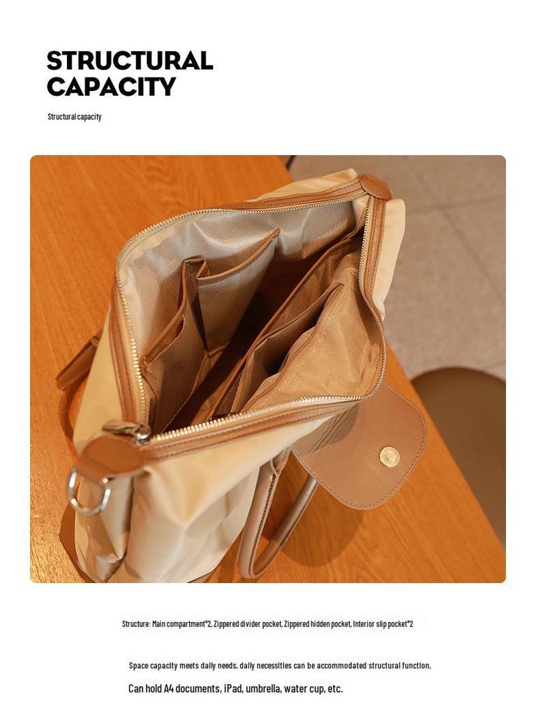 Simple Casual Women's Dumpling Handbag: High-End, Large Capacity, Crossbody & Commute Bag