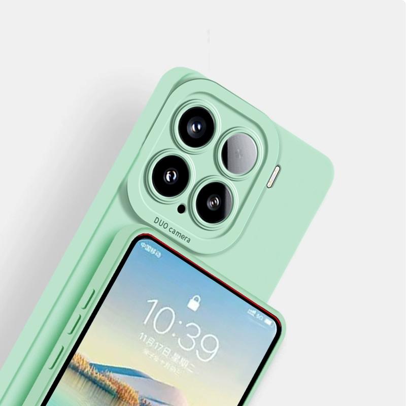 Eyes Liquid Silicone Case for XIAOMI Mi 11 11i 11 Lite NE 5G 12 12X 13 14 15 Pro Ultra POCO F5 F6 F7 Ultra F3 X6 X7 Soft Lens Protective Cover