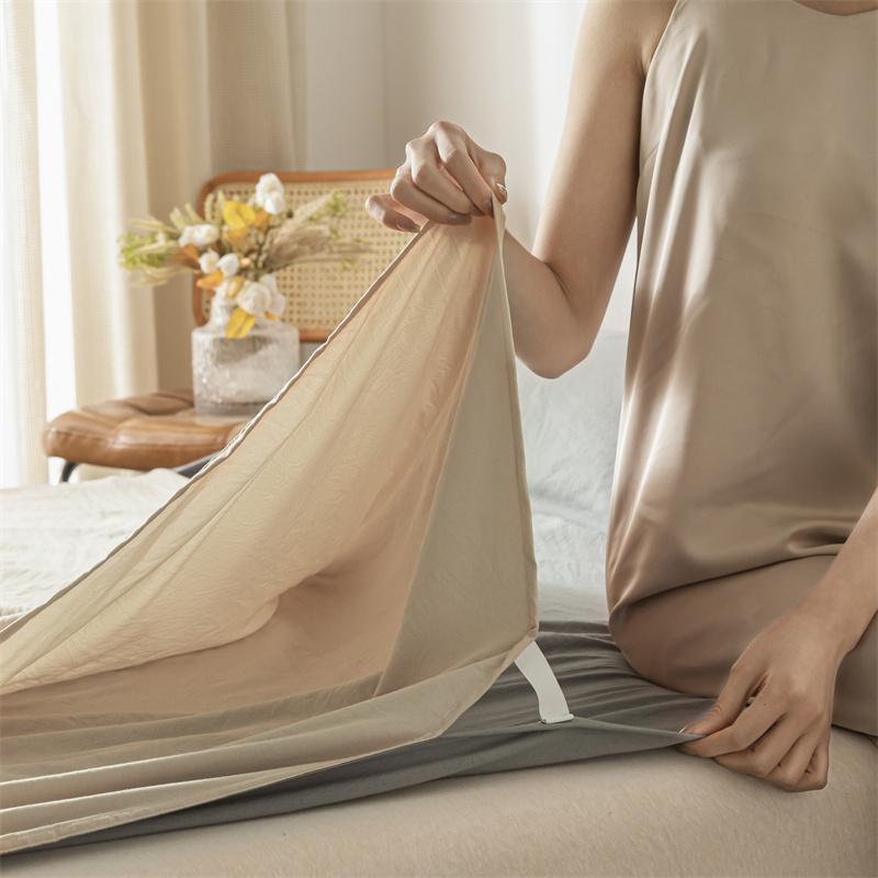 Мягкий портативный спальный мешок для взрослых класса А, легкий спальный мешок из промытого хлопка, грязеотталкивающая простыня для путешествий, отеля