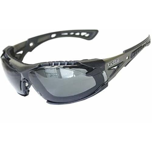 Bolle HA-1 RUSH PLUS PLATINUM Антизапотевающее покрытие, Черный/Дымчатый OD, Вдохновлено Силами самообороны Японии