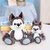 Милый Плюшевый Подвеска-Игрушка Животное Мультяшные Украшения Лиса Волк Собака Белка Кукла Декор для Сумки Для Девочек Подарок на День Рождения Рождество