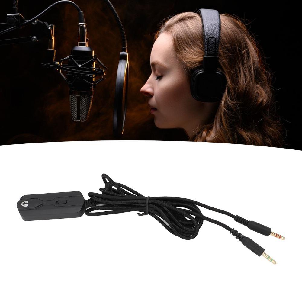 Dual 3.5MM Gold Plated Jack Headphone Extension Cable Audio Extension Cord Music Listening