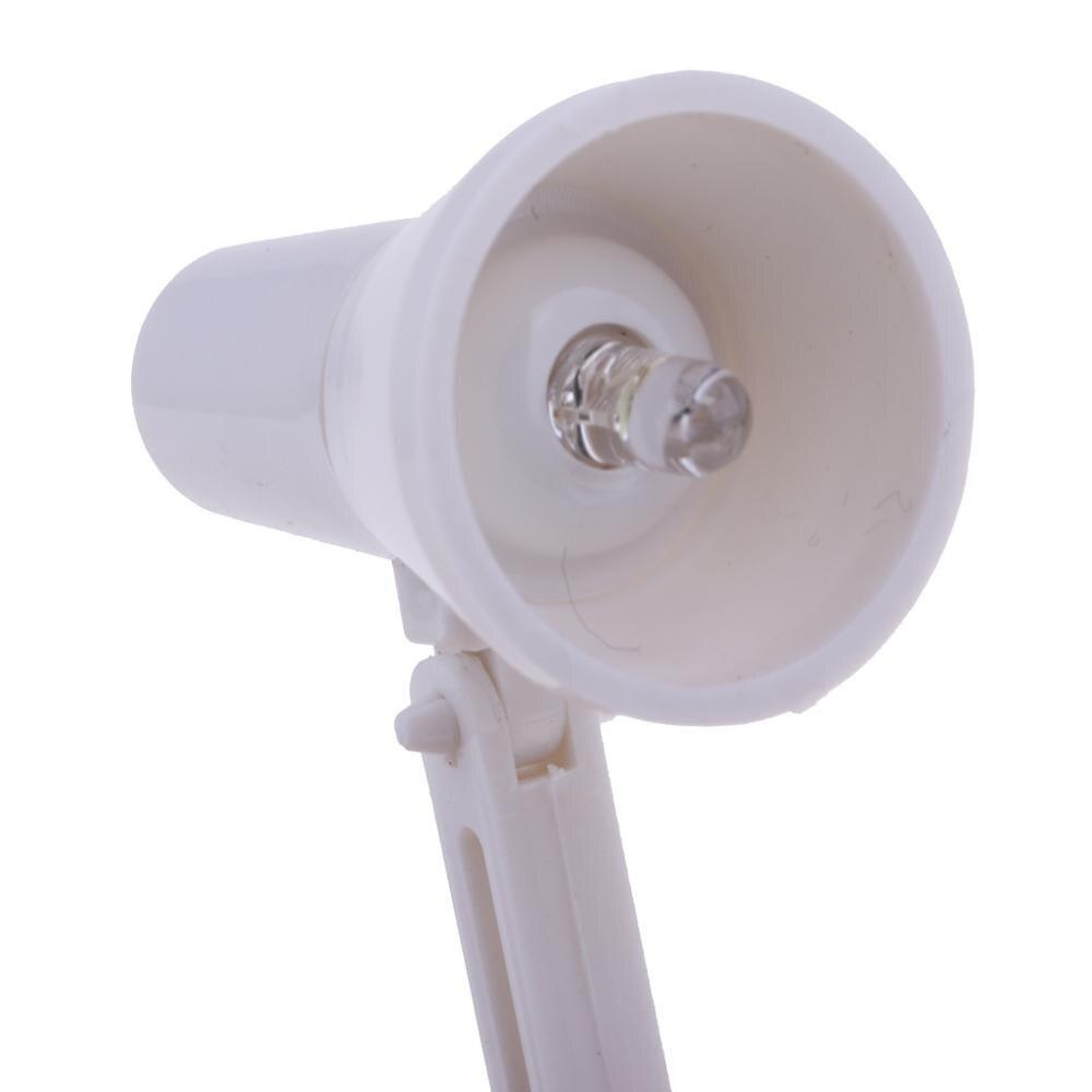 1/6 Scale White LED Desk Lamp Model Furniture for Hot Toys BJD Dollhouse Accessory Kids Pretend Play Toy