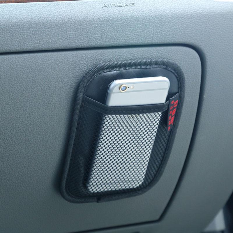 1 шт. Складывание Упорядочивание Ткань Оксфорд Автомобильная сетка-сумка для хранения Автомобильный карман Многоцелевой органайзер на спинку автомобильного сиденья