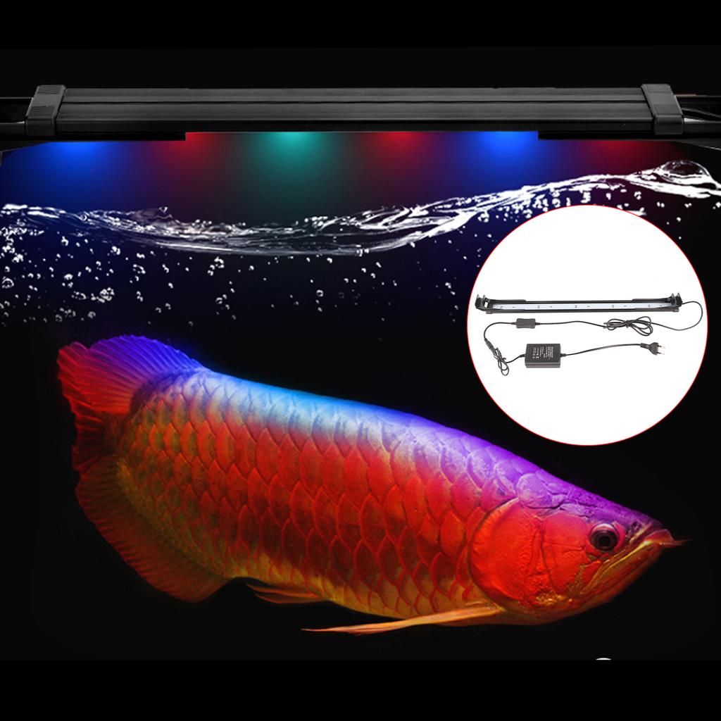 Аквариум с приложением для телефона LED кронштейн регулируемый цветной светильник для аквариума