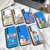 Чехол для телефона C-CITY THE Animation Anime для Samsung Galaxy A73,A72,A71,A70,A53,A52,A51,Другие Мягкий Черный Корпус