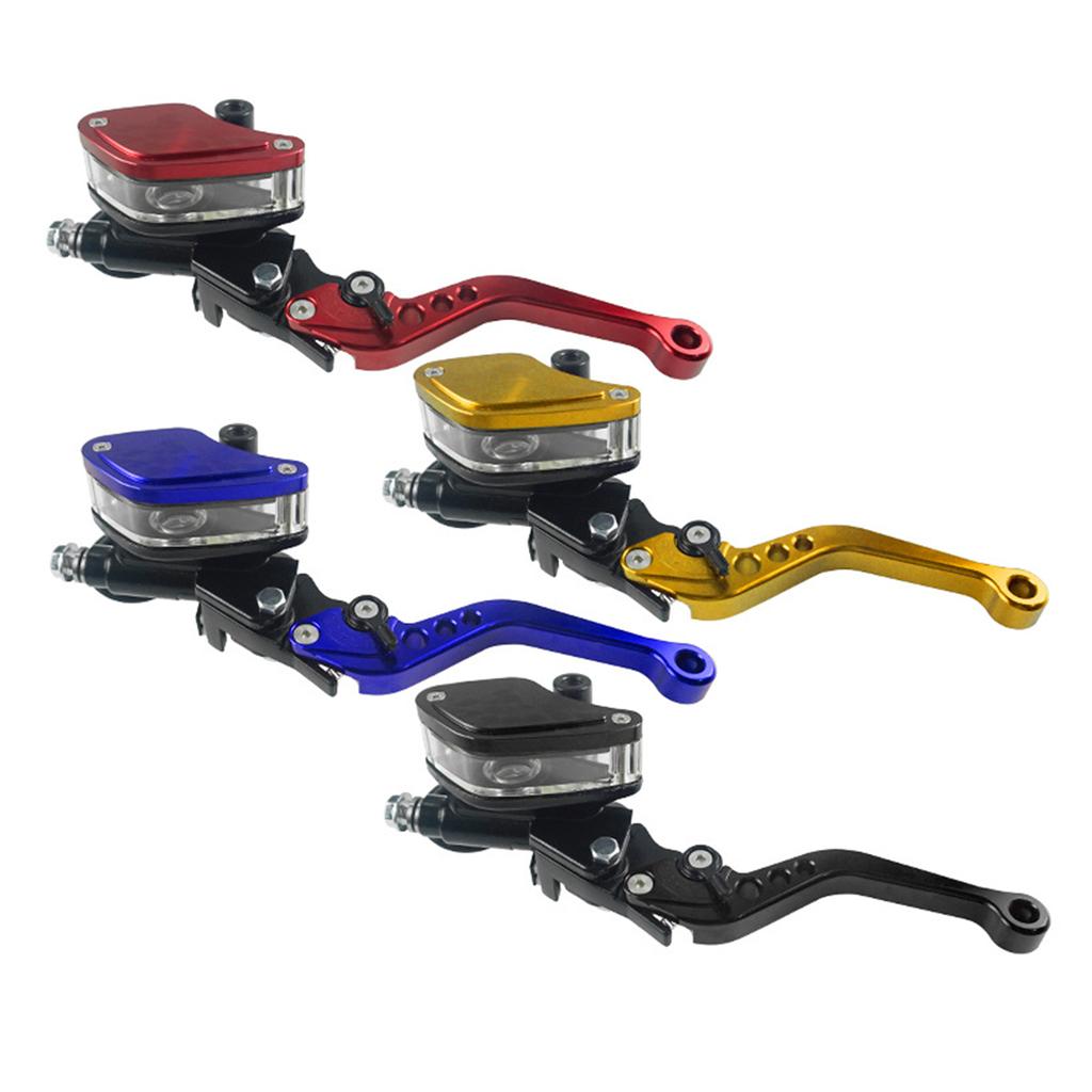 Универсальный рычаг сцепления переднего тормозного цилиндра мотоцикла для кроссового мотоцикла со стандартным рулем 7/8" 22 мм