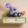 Набор инерционных машинок на тему динозавров: Экскаватор, Бульдозер и Высокоскоростная железная дорога