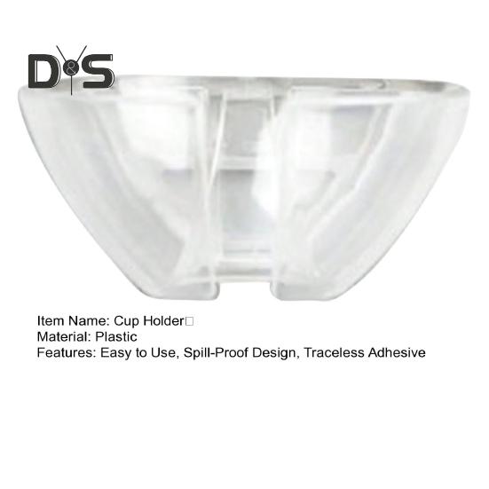 Настенный держатель для бокалов для вина, простой в использовании, защищенный от разливов дизайн, бесследный клей, стильный органайзер для ванной комнаты для чашек с красным вином