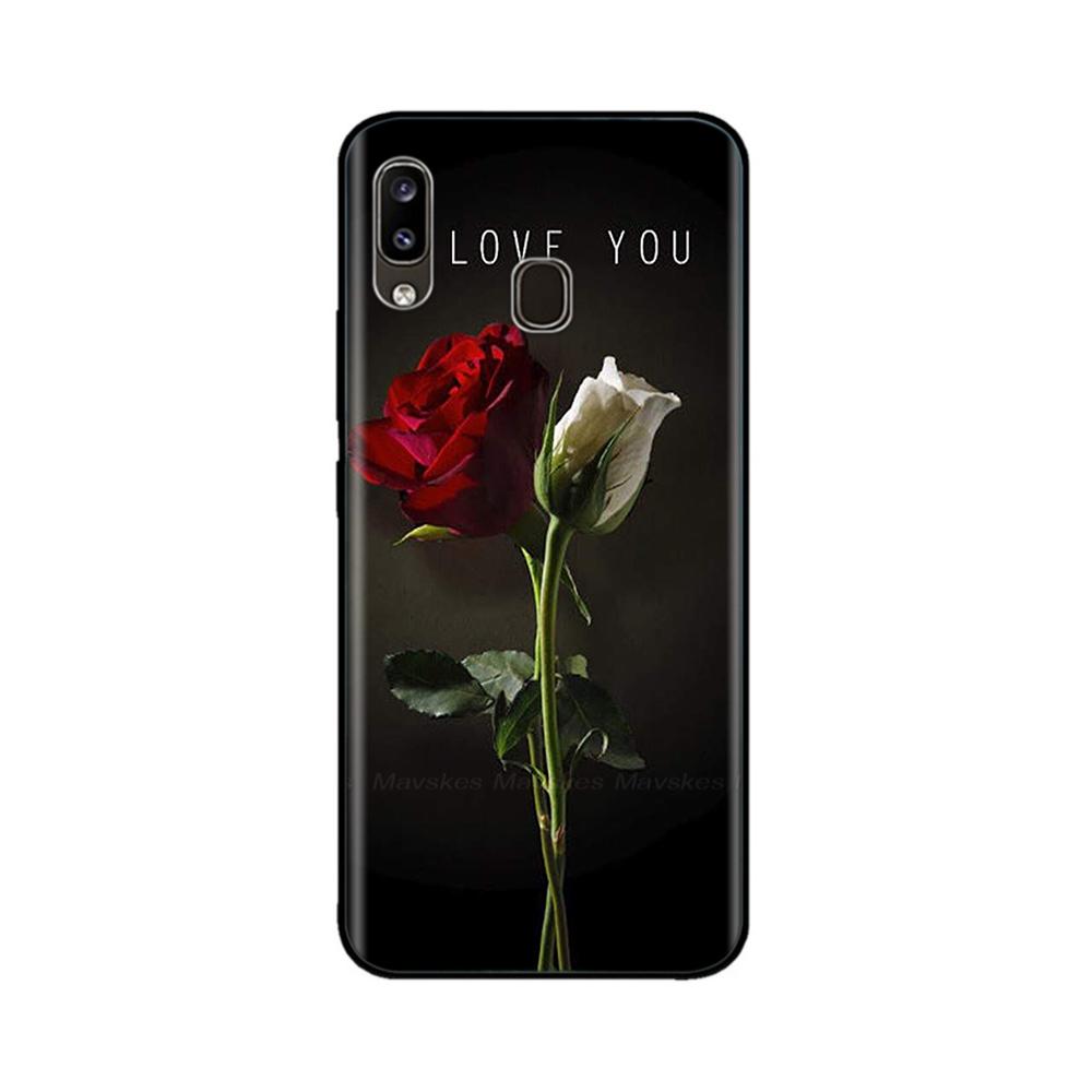 Для Samsung Galaxy A50 A30 A20 Мягкая силиконовая задняя крышка из ТПУ для Samsung Galaxy A30S A 30 A 50 A50S Защитная крышка с рисунком