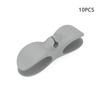 10pcs Wire Cable Organizer Plug Retainer Management Clip Adhesive Power Cord Winder Home Kitchen Appliances Durable Winder