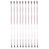 10PCS 3 Pin Servo Extension Cable Model Car Servo Driver Connection Line Brass Inner Core 500mm