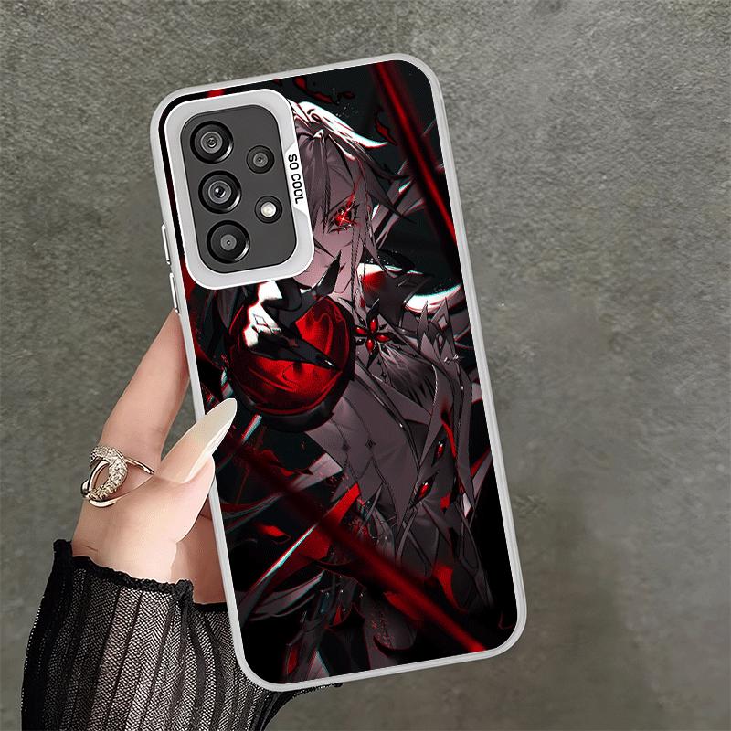 Genshin Impact Арлекино Мягкий чехол для телефона для Samsung A17 A16 A15 A14 A13 A57 A56 A55 A54 A53 A37 A36 A35 A34 A33 A26 A25 A24 A2
