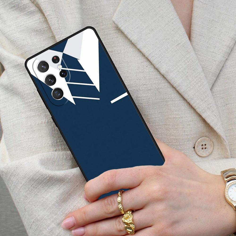 Man Suit Shirt Tie Cell Phone Case for Samsung Galaxy S26 Ultra S25 S24 S23 S22 S21 S20 Note10 Cover