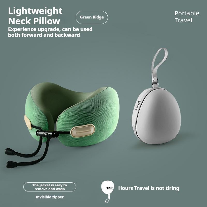 U-shaped Memory Foam Neck Pillow Suitable for Office Travel Pillow Can Be Easily Carried and Sent To the Storage Box