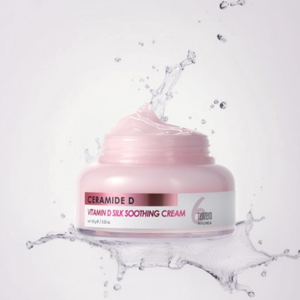 TENZERO Ceramide Vitamin D Silk Soothing Cream Moisture 100g