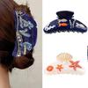 Practical Acrylic Hair Claw Clip With Unique Shark Design For Women Fashion Hair Accessory For Home Office Party