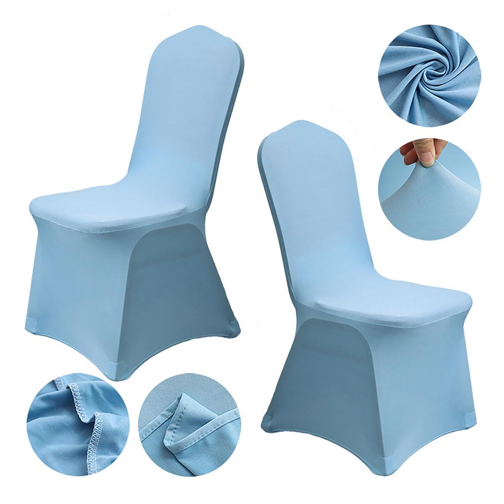 High-end Dining Chair Cover Wedding Party Decoration All-inclusive One-piece Spandex Chair Cover Elastic Chair Cover