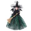 Silk Haunted House Doll High Quality Halloween Witch Doll Cute   Decorate Props