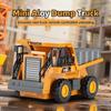 HJ 555-104 555-102 RTR 1/64 2.4G Мини Радиоуправляемая Машинка Сплав Самосвал Экскаватор Поддержка Приложения Удаленно Управляемый Инженерный Транспорт Настольные Игрушки