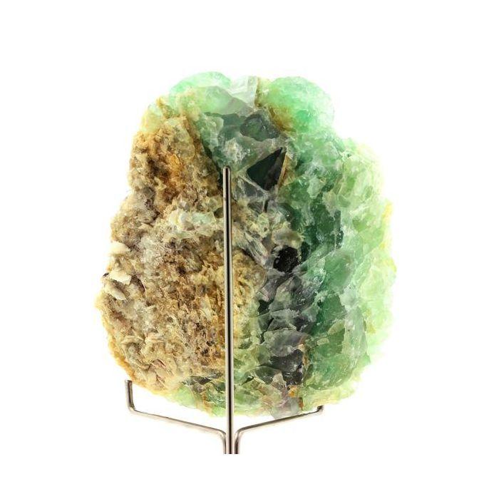 Pierres et Minéraux. Fluorite. 2700.0 ct. Marsanges Mine, Langeac, France.