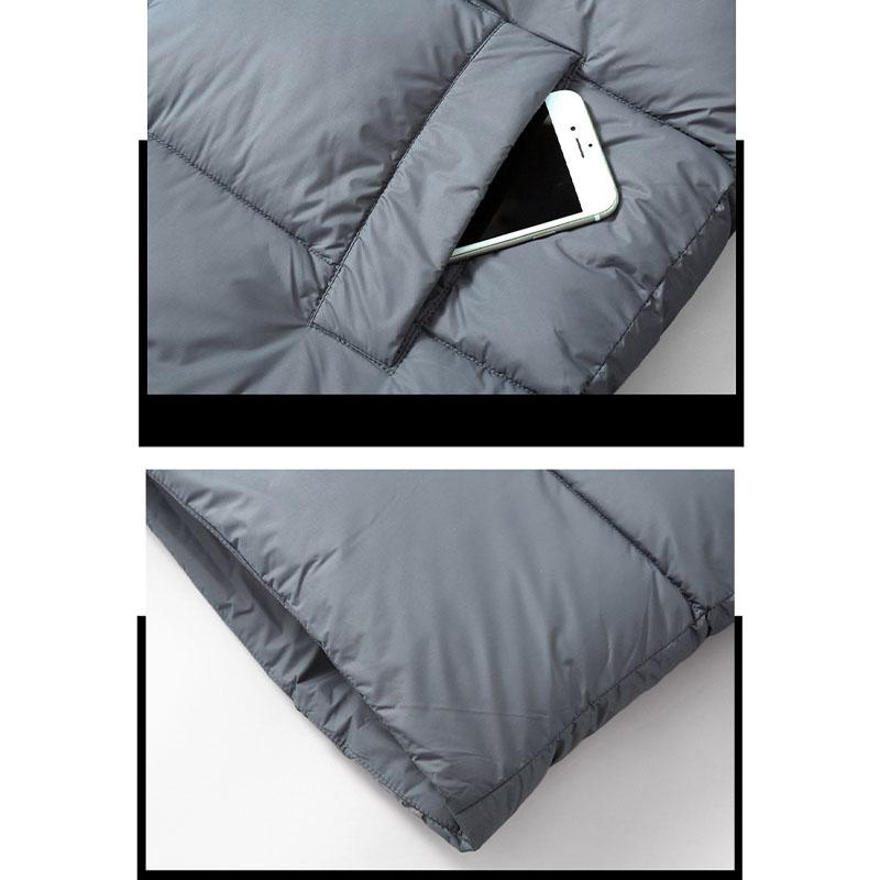 Мужское хлопковое пальто больших размеров средней длины, свободное повседневное толстое хлопковое пальто с капюшоном, 4XL-10XL