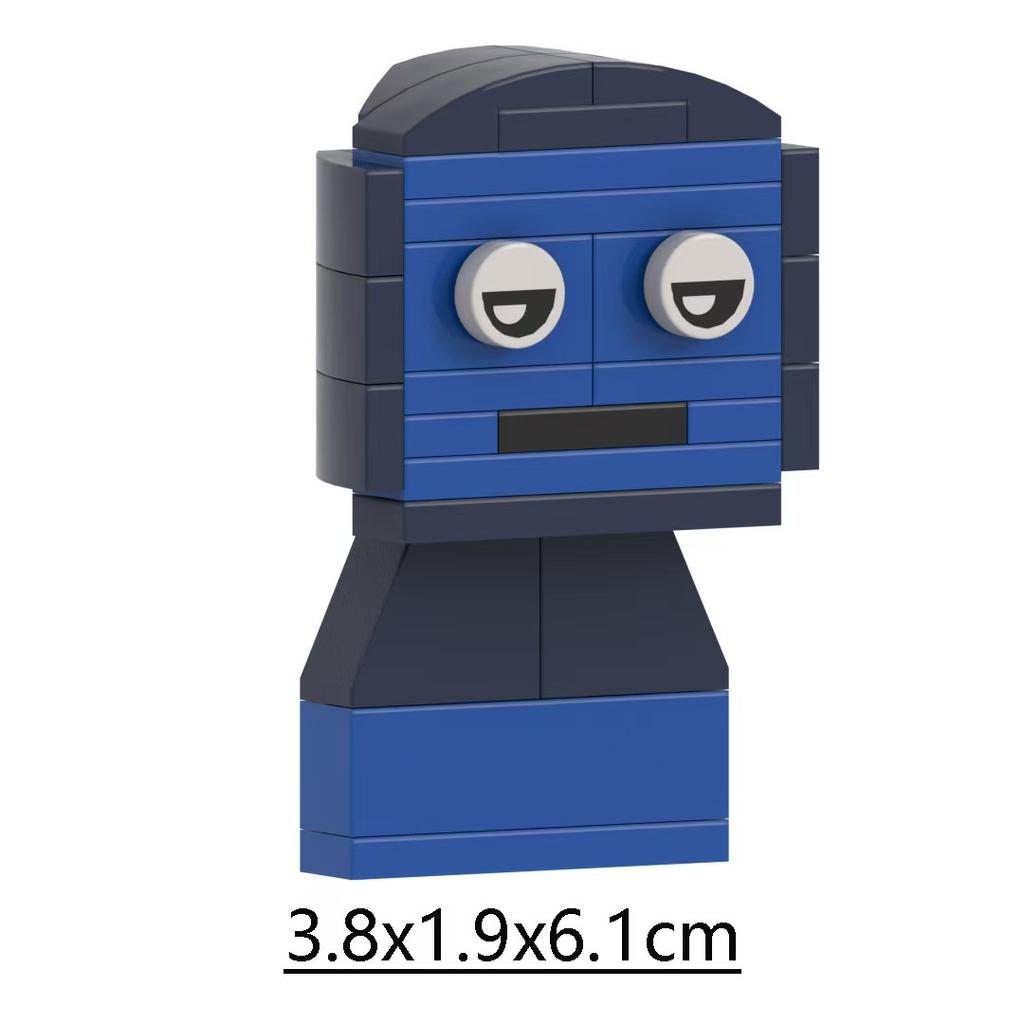 2024 3D Детский блочный пластиковый игровой конструктор для подростков и детей Incredibox Sprunki