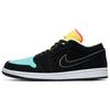 Мужские кроссовки Air 1 Low SE Aurora Green Black Laser-Orange CK3022-013