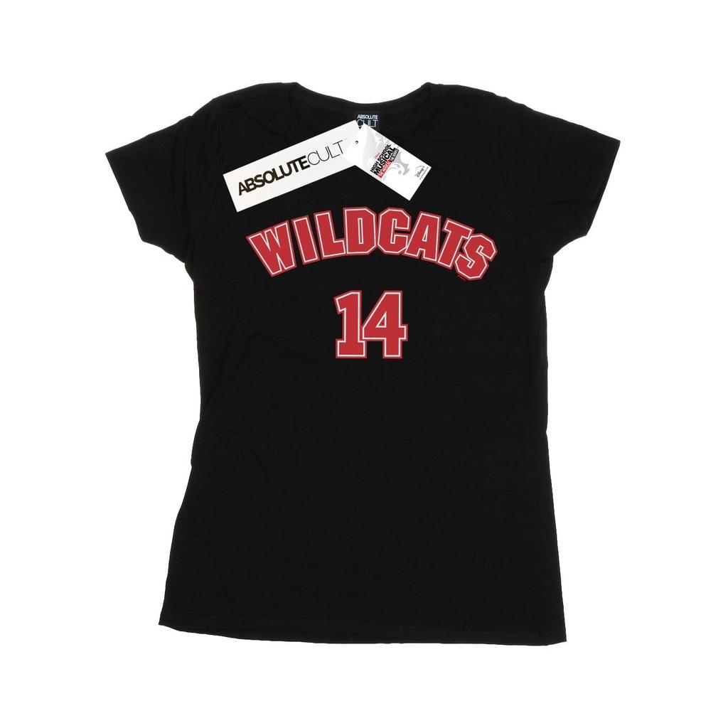 Disney Womens/Ladies High School Musical The Musical Wildcats 14 Cotton T-Shirt