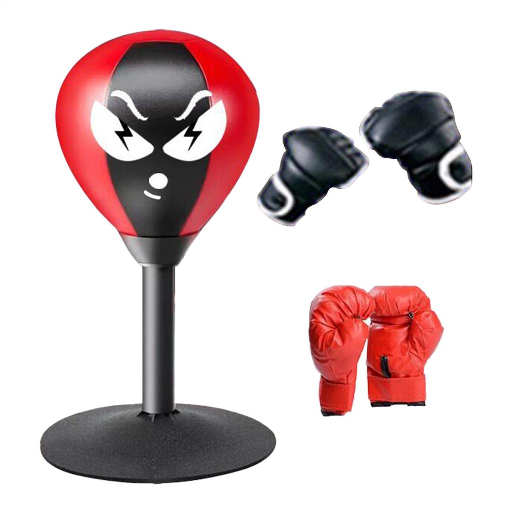 Desk Punching Bag Heavy Duty Desk Boxing Ball for Rage Relief Punch Suction Cup Ball for Mood Relief Anger Management Funny Toys