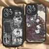 Чехол для телефона в стиле аниме «Темный дворецкий» Классический фильм Жесткая кожа для iPhone 16 15 14 13 12 Mini 11 14 Pro Max Xs X Xr 7 8