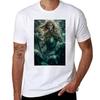 Female Viking Tshirt Casual Daily Outfit Tshirt