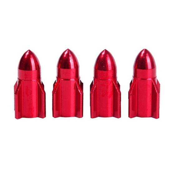 4 шт., автомобильный сплав, ракетный велосипед, алюминиевая шина, форма шины, колпачок стержня колеса клапана