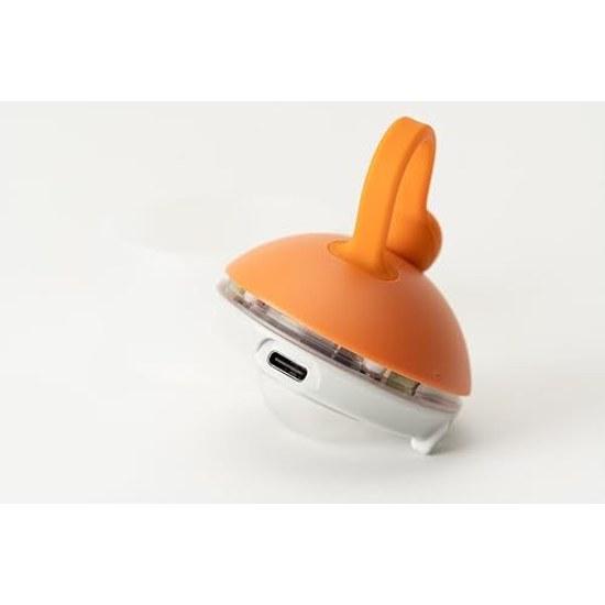 Snow Peak LED Lantern RB Tanebozuki USB-C Rechargeable Higure ES-141-OR Orange Camp Outdoor Disaster Preparedness ( 2)