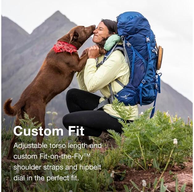 Рюкзак Osprey Ariel 65 WXS/S ceramic blue (Damen) (10002956)