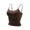 2025 Autumn/Winter Seamless Nude Bra with Built-In Pads, Slimming Camisole (Brushed Soft and Free-to-Wear)