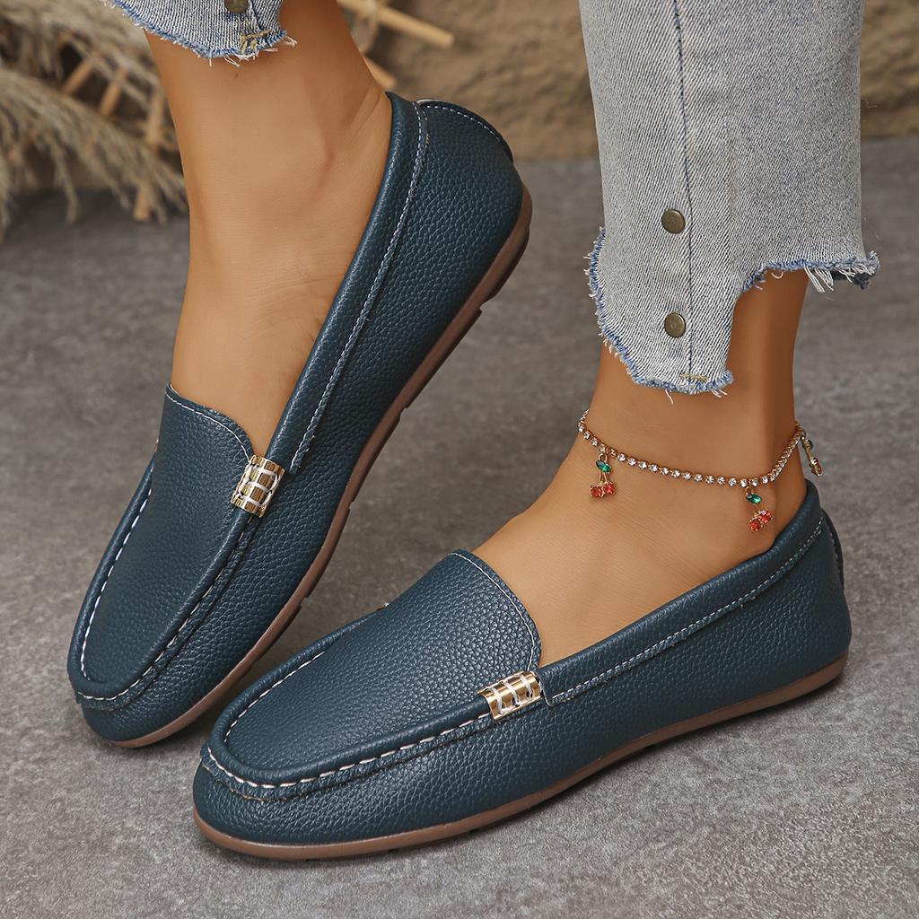 2025 Women Flats Shoes Luxury Loafers Slip-on Sexy Elegant Designer Shoes for Women Comfy Casual Office Sneakers Women