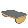 Balance Board Office Desk Footrest Home and Use Wood Foot Rest Rocker Nursing Stool