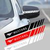 Car Rearview Mirror Sticker Auto Side Body Stripe Decal Decoration For Mustang 2005 2006 2007 2008 2009 2016 2017 GT Guitar Eleanor Pickguard