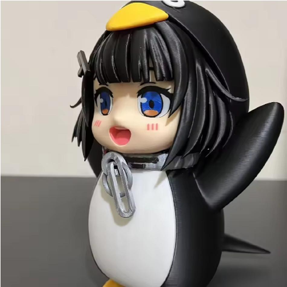 Arknights Endfield Фигурки Pengmin Маленький Косплей Модель Pengmin Коллекция Аниме Настольный Дисплей