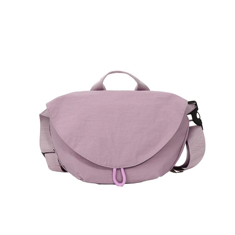 Женская сумка через плечо Большая вместимость Crossbody Сумка-пельмень Нейлон Нишевый дизайн Универсальная и Высококлассная Сумка на грудь