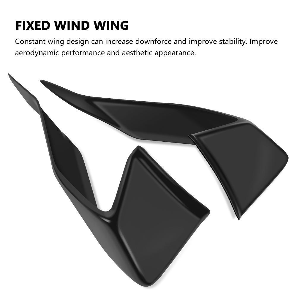For Motorcycle Downforce Naked Frontal Spoilers Winglet Aerodynamic Wing YZFR3 2025 2024 YZFR25 YZF R3 R25 2025 2019-2024