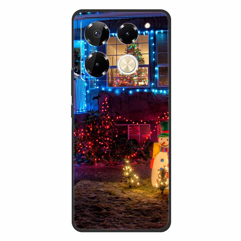 2024 Christmas Phone Cases For Infinix Note 40 Pro 4G 5G Cases Soft TPU Silicone For Note 30 4G 5G Infinix Note 40Pro 30Pro 4G