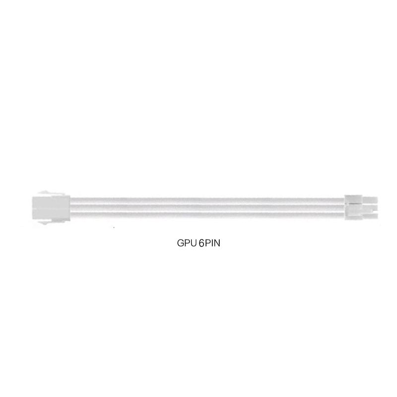 Кабель питания PSU 18AWG в оплетке / 24-контактный ATX / 4+4-контактный EPS / 2 x 6+2-контактный PCI-E Удлинительный кабель PSU 30 см
