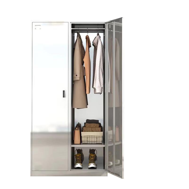 Hongda Kaisheng Stainless Steel 2-Door Locker with Password Lock